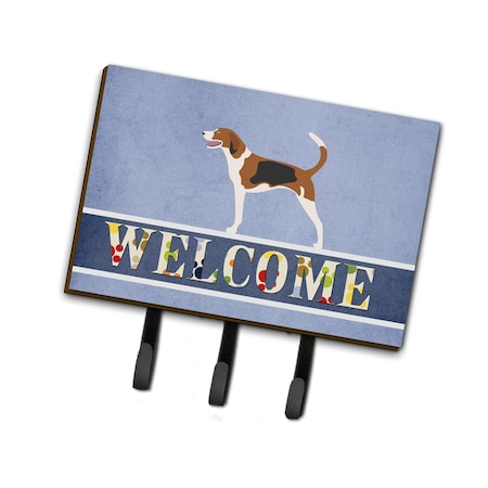 Carolines Treasures American Foxhound Welcome Leash or Key Holder BB8271TH68